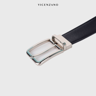 Thắt Lưng Nam Da Bò Thật Cao Cấp Aldo Belt Vicenzano Khoá Kim Mạ Bạc Thiết Kế Lịch Lãm BL20003