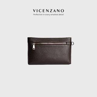 Túi Kẹp Nách Da Bò Kiểu Dáng Sang Trọng Cho Nam Adley Clutch VICENZANO CL00002
