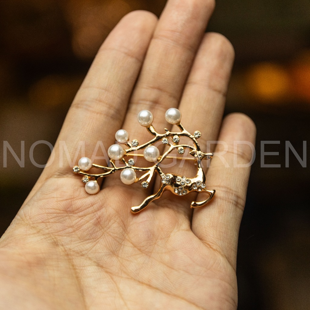 Pin cài Noel Sang Trọng - Nomad Garden