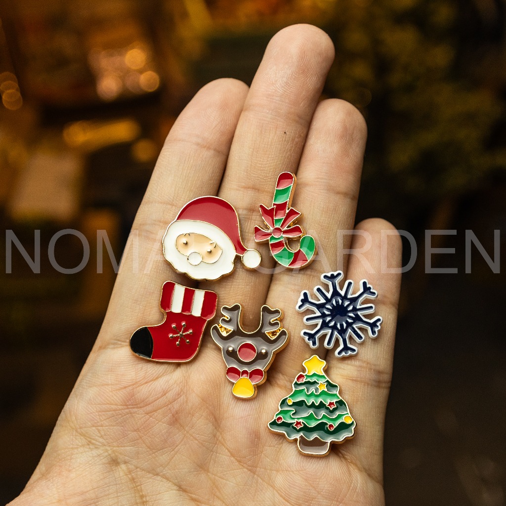 Pin cài Noel Cute Dễ Thương - Nomad Garden