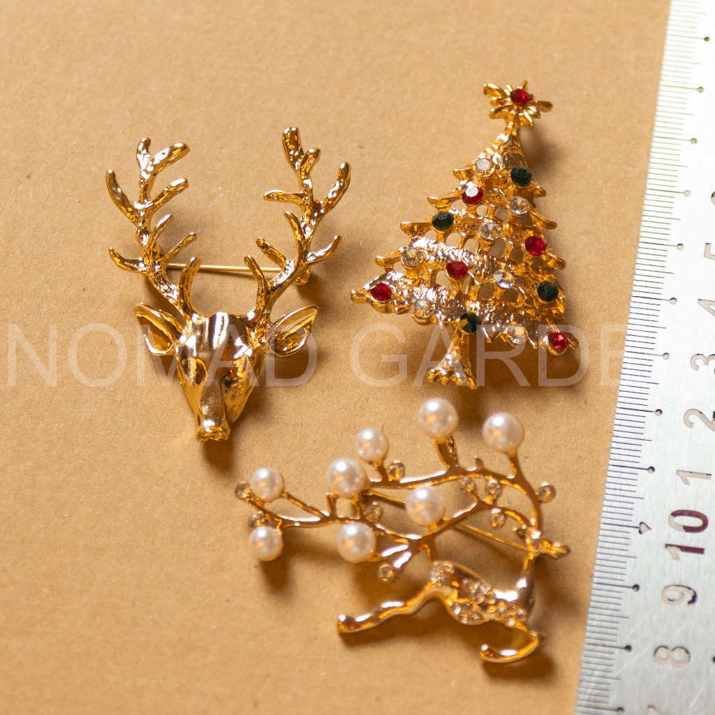 Pin cài Noel Sang Trọng - Nomad Garden