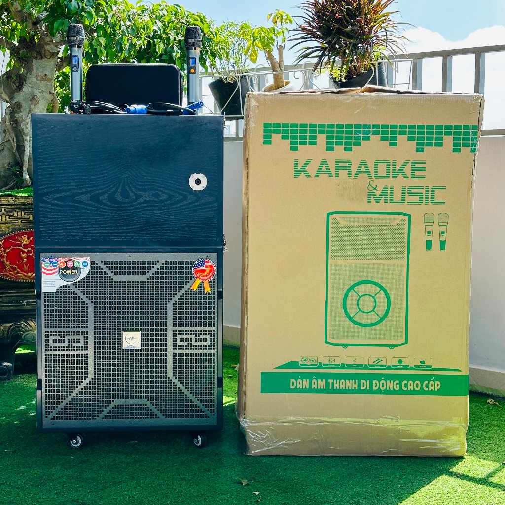 -Loa Màn Hình 22'' MTMAX BK79PRO - Loa Karaoke Mới Nhất 2024, Loa 3 Đường Tiếng Công Suất Lớn 1000W, Bass 45CM