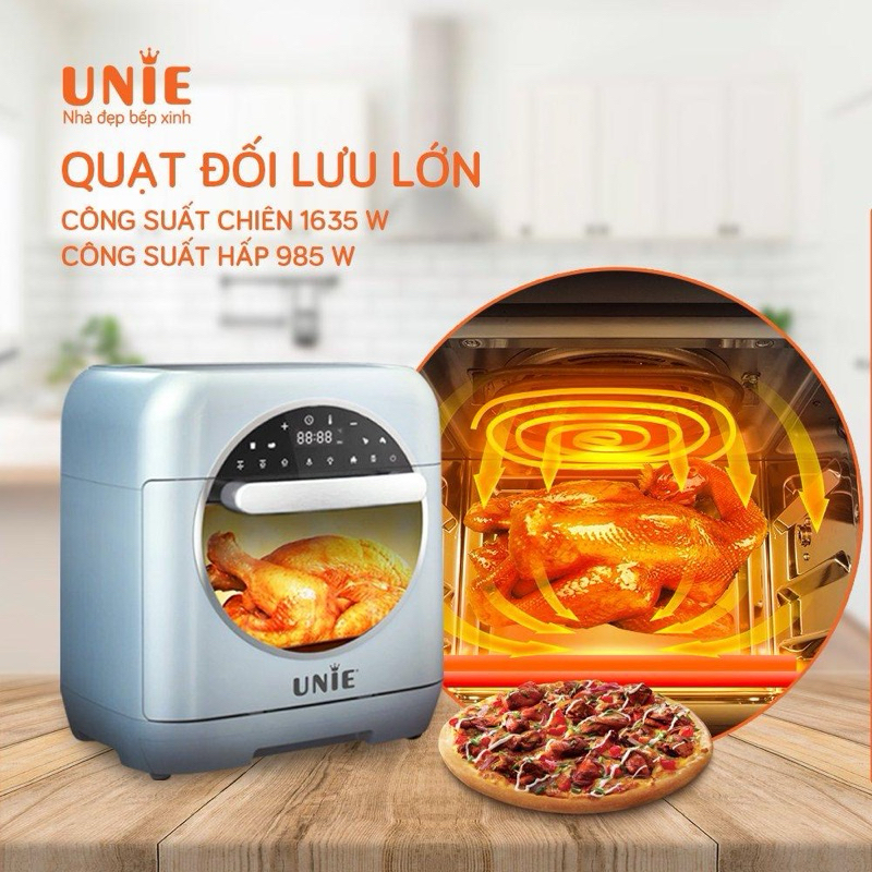 Nồi Chiên Hơi Nước Steam Color Công Suất 1800w Dung Tích 15L Bảo Hành Chính Hãng 2 Năm