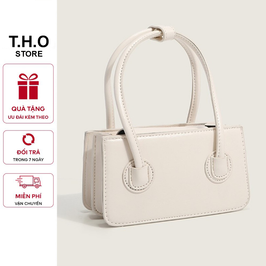 Túi xách nữ túi đeo chéo chữ nhật hai quai K248