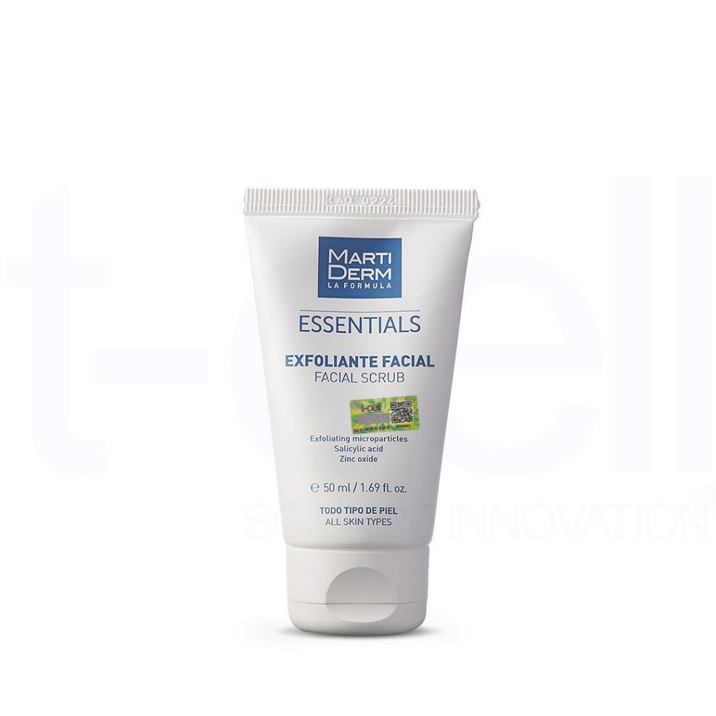 Tẩy Tế Bào Chết Da Mặt - MartiDerm Essentials Facial Scrub (50ml)