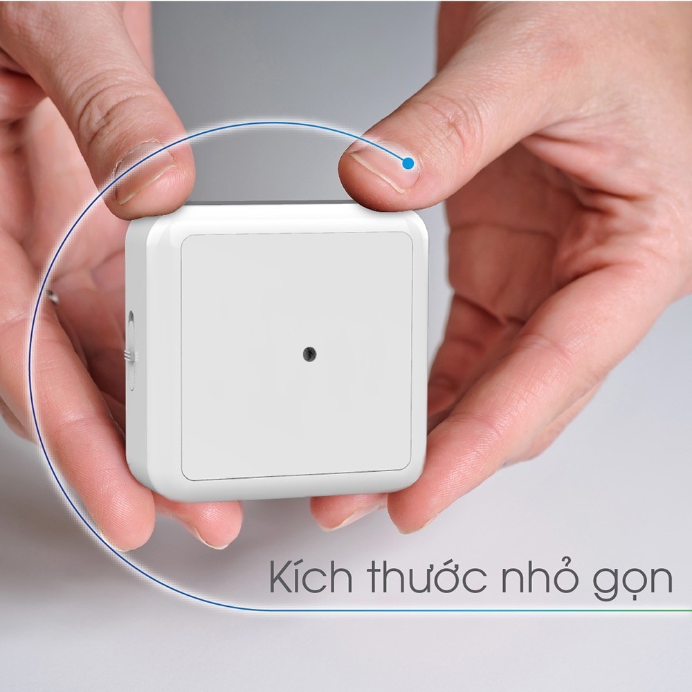 Đèn Ngủ Cảm Biến Rạng Đông ĐN02.LS 65x65/0.3W, Siêu Tiết Kiệm Điện, Chip Cảm Biến Thông Minh, 2 Chế Độ Hoạt Động