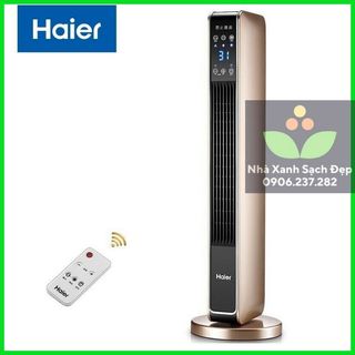 Quạt sưởi 2 chiều Haier có điều khiền từ xa, hiển thị nhiệt độ, máy sưởi gia đình, Quạt sưởi điện Haier sưởi ấm mùa đông