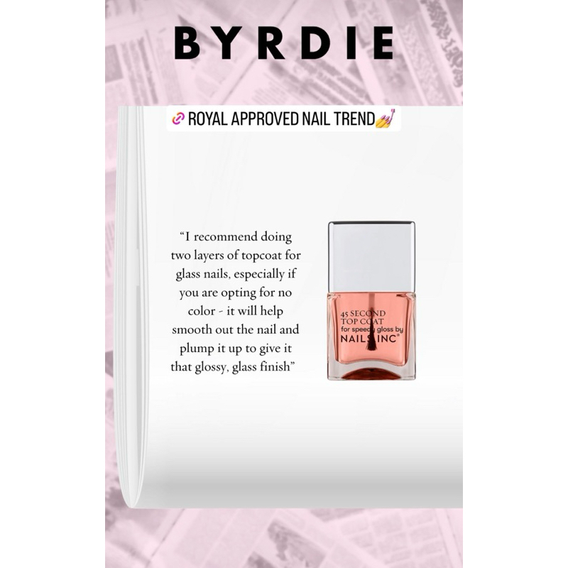 ✨Sơn lót / sơn bóng /sơn dưỡng móng vegan Nails. Inc London