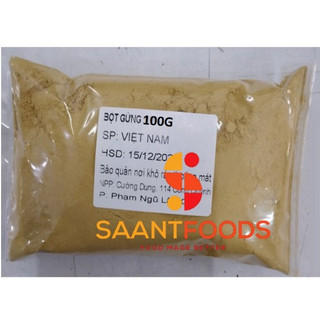 Bột Gừng Kim Nga - Gói 500gr và 100gr