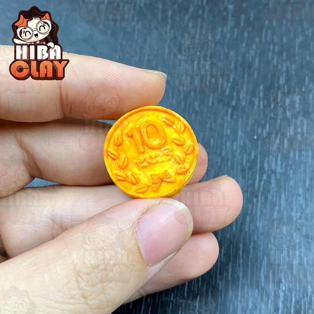 Mô hình bánh đồng xu tí hon, đồ ăn mini mô hình cho búp bê DIY