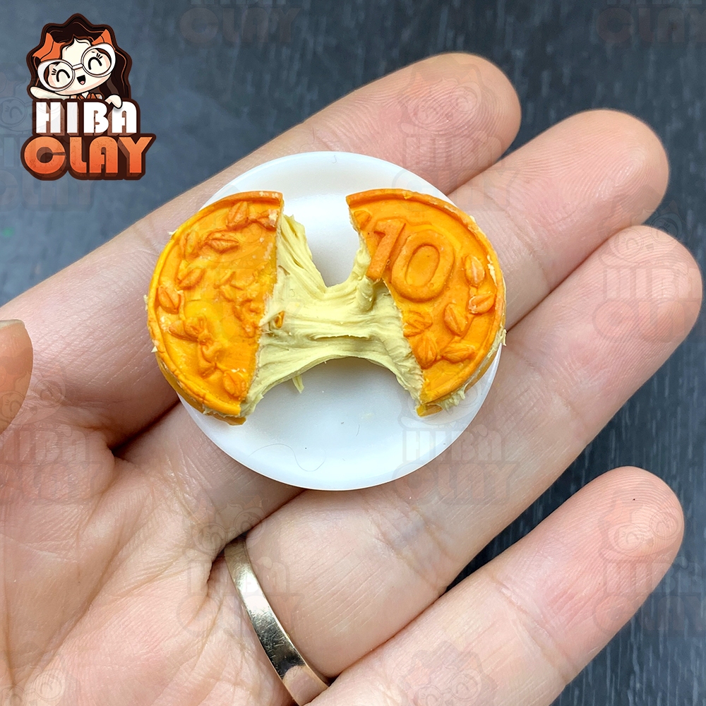 Mô hình bánh đồng xu tí hon, đồ ăn mini mô hình cho búp bê DIY