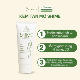 Kem tan mỡ bụng chiết xuất từ thiên nhiên lành tính an toàn YEN COSMETIC Shime 120g/tuýp