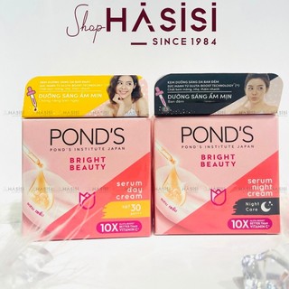 Kem Dưỡng Trắng Hồng PONDS - Bright Beauty Serum Cream SPF30/PA+++ 50g