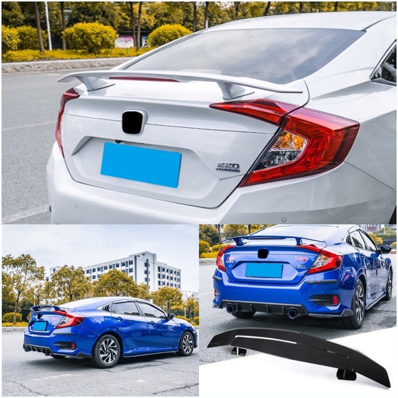 Siêu Rẻ!!! Đuôi gió thể thao lắp đặt cho các dòng xe không khoan đục xe