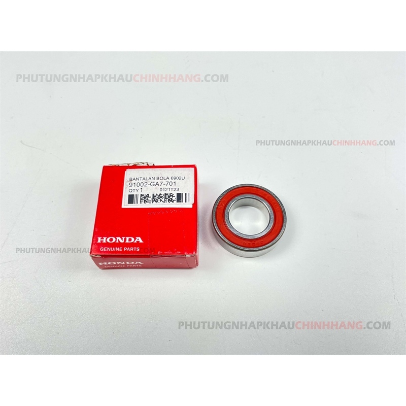 Bạc đạn má puly Vario, Click, PCX, ADV, Scoopy, Beat, Genio chính hãng Honda Indo 91109GGCG01 / 91004GGCG01