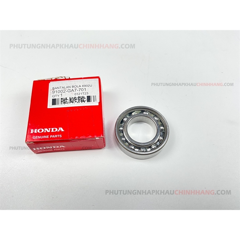 Bạc đạn má puly Vario, Click, PCX, ADV, Scoopy, Beat, Genio chính hãng Honda Indo 91109GGCG01 / 91004GGCG01