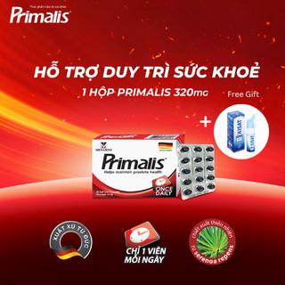 Thực phẩm bổ sung hỗ trợ sức khỏe tuyến tiền liệt nam giới Primalis 320mg x 30 ngày