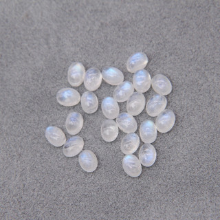 Đá Moonstone Oval Thiên Nhiên 5x7mm