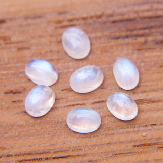 Đá Moonstone Oval Thiên Nhiên 5x7mm