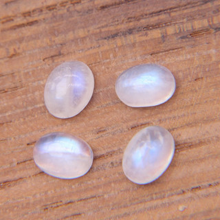 Đá Moonstone Oval Thiên Nhiên 5x7mm
