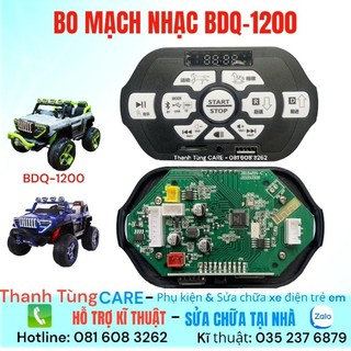 Bo mạch âm thanh nguồn & âm thanh xe điện trẻ em BDQ-1200 | Bo mạch nhạc xe điện trẻ em 12V