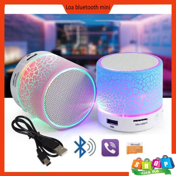 Loa bluetooth mini giá rẻ âm thanh chất lượng màu sắc ngẫu nhiên,loa trứng mini cẩm tay s10 tặng kèm dây sạc có bảo hành