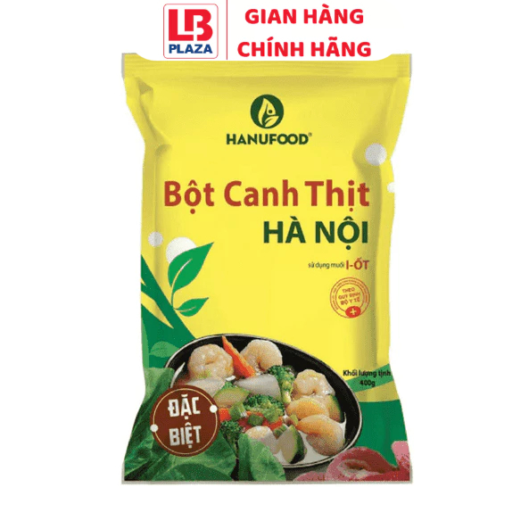 Bột canh thịt Hà Nội Hanufood 400g