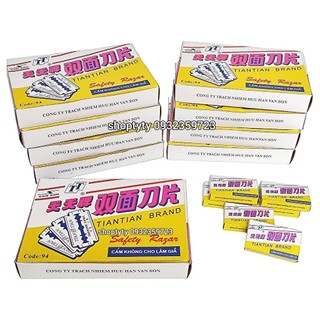 Hộp Lưỡi Dao Lam Tím  (1 hộp gồm 20 hộp nhỏ)