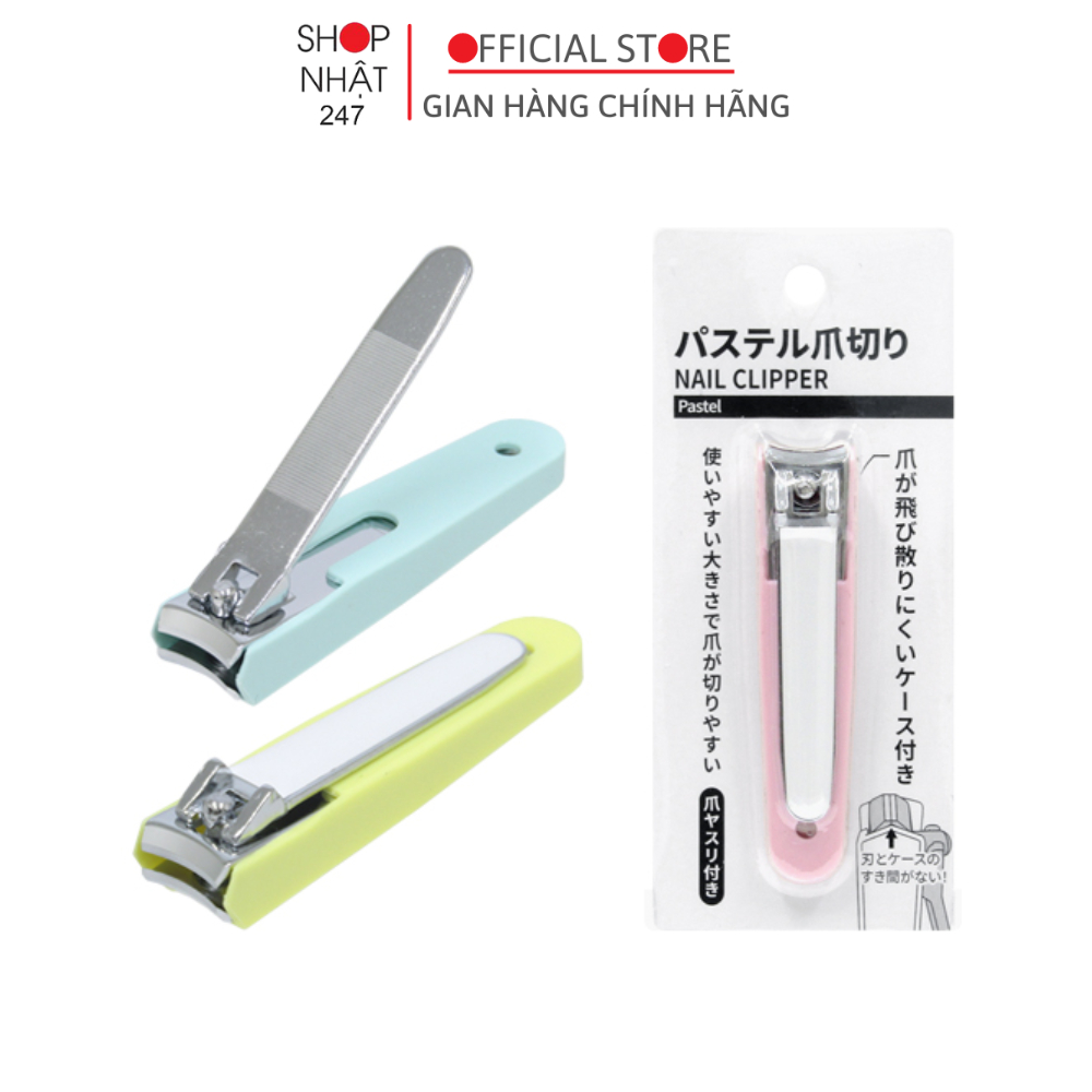 Bấm móng tay màu Echo Pastel 8.7cm Nội địa Nhật Bản - Kokubo