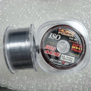 Cước câu cá dây câu cá ion power 220m tàng hình siêu bền