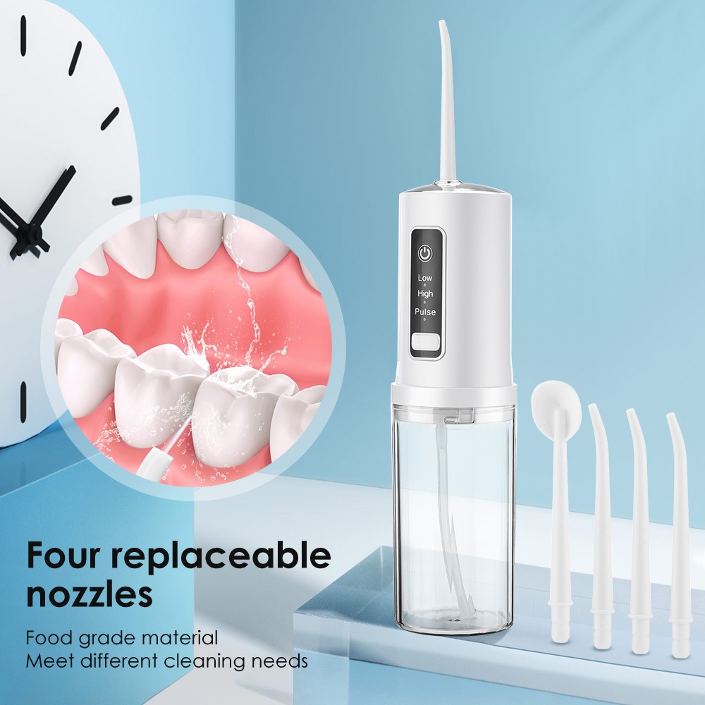 Máy tăm nước cầm tay, Tăm Nước Vệ Sinh du lịch Oral Irrigator bản quốc tế chuẩn