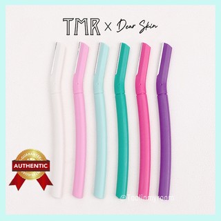 Combo 3 Dao cạo lông mày TMR thép không gỉ Dao cạo chân mày 3 set (Hồng/Xanh/Trắng) nhỏ gọn, tiện dụng0
