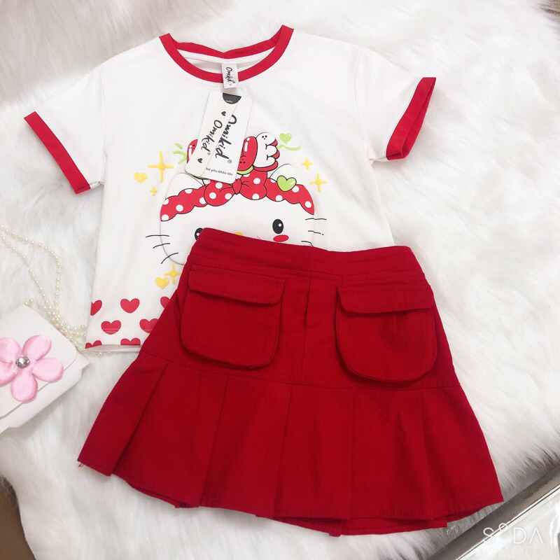 Set váy áo bé gái cao cấp 0mikid 8-40kg bán shop , đầm váy bé gái
