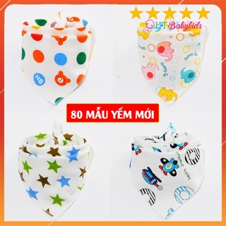 Khăn yếm mềm tam giác - khăn quàng cổ khăn xô tam giác