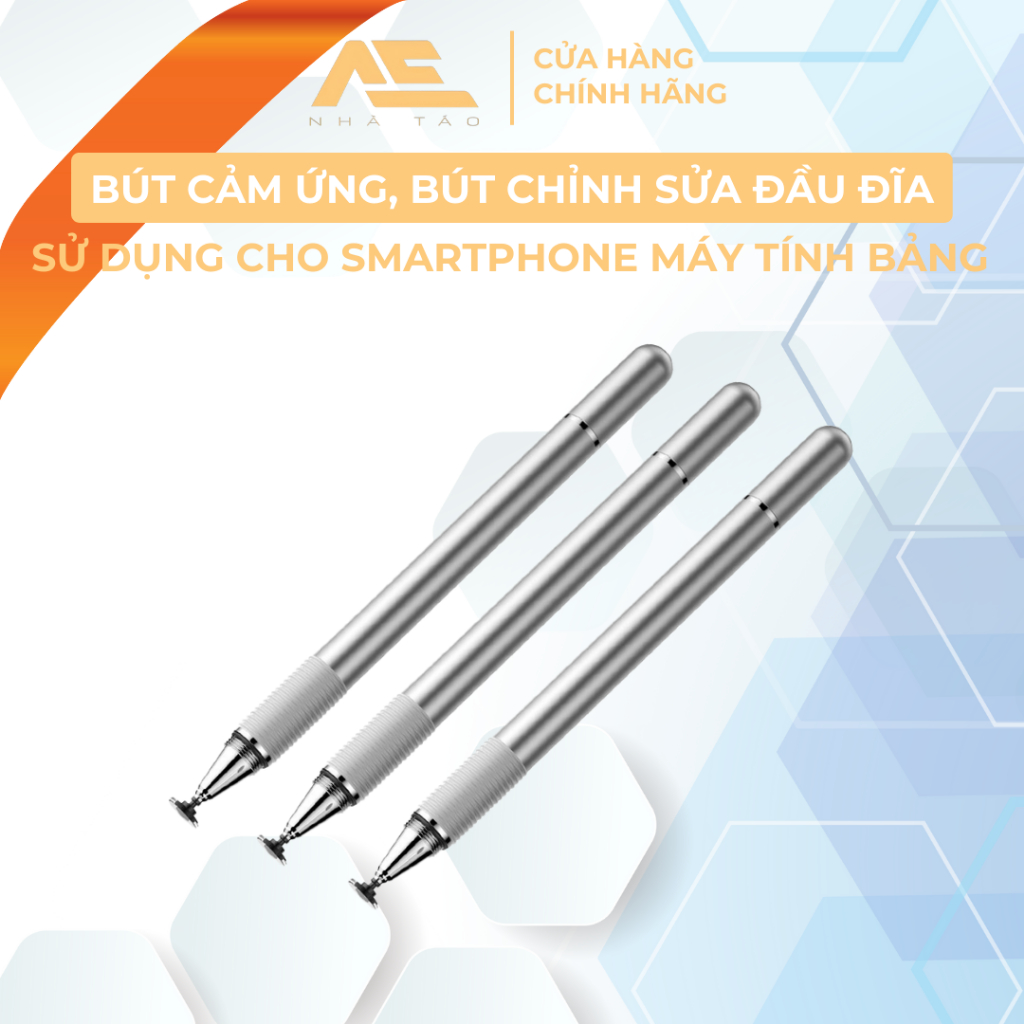 Bút Cảm Ứng Bút Chỉnh Sửa Đầu Đĩa Bằng Nhựa Dành Cho Điện Thoại Thông Minh, Máy Tính Bảng