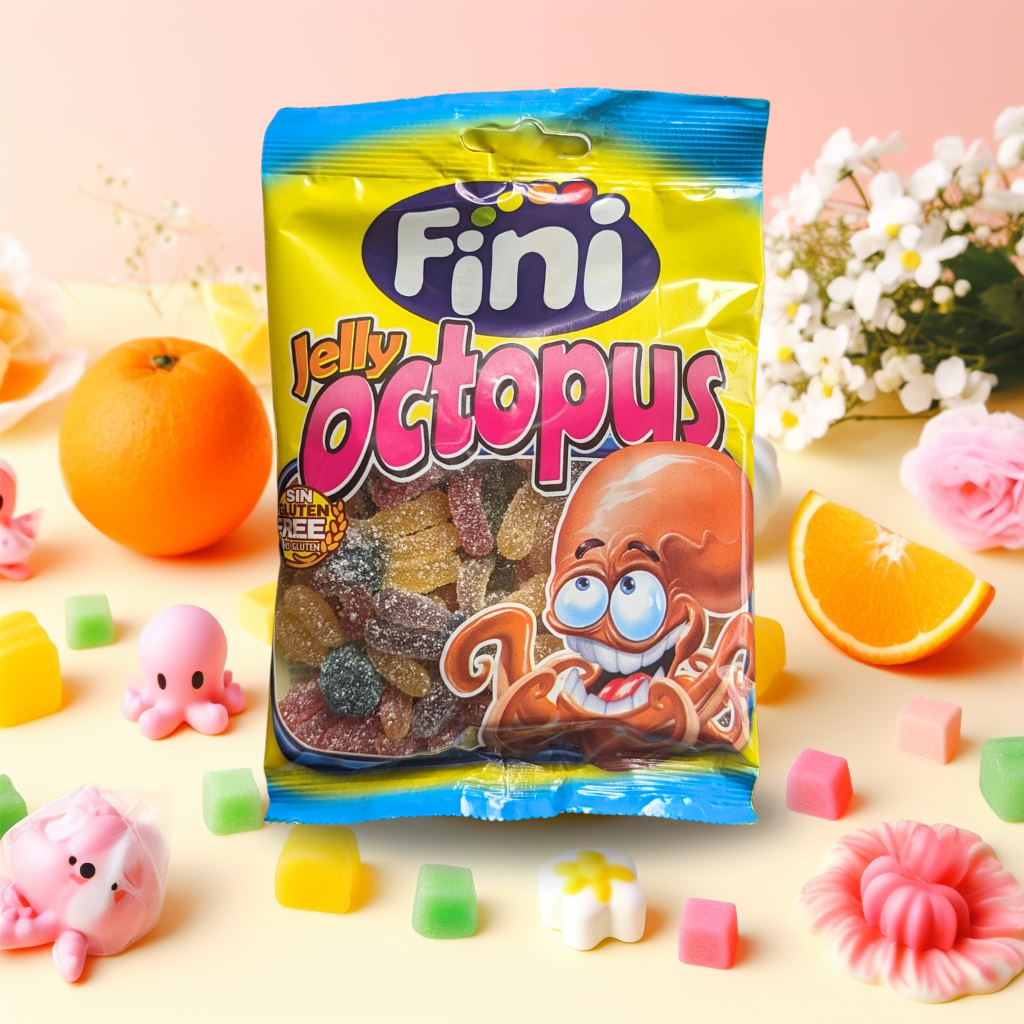 Kẹo dẻo Fini Jelly Octopus Bạch Tuộc 90g