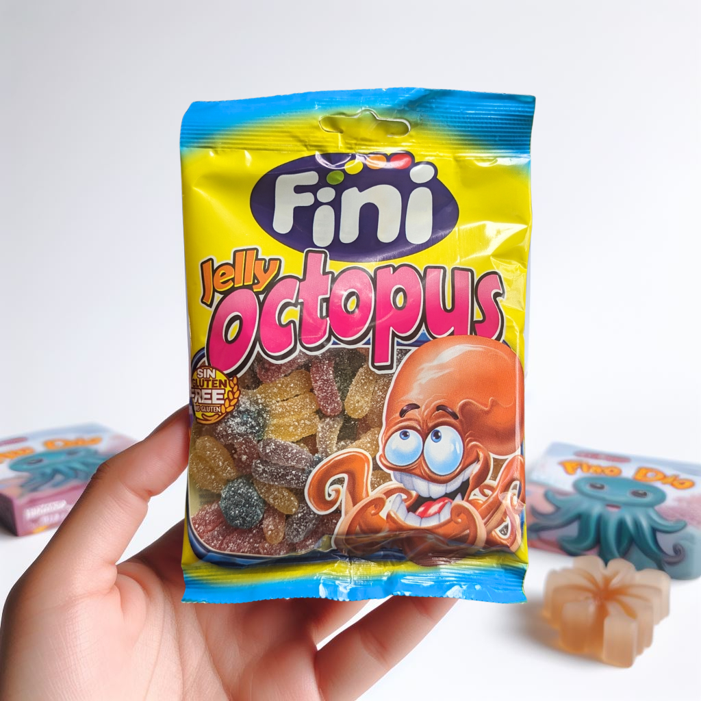 Kẹo dẻo Fini Jelly Octopus Bạch Tuộc 90g