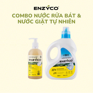 Combo Nước Rửa Chén Và Nước Giặt Sinh Học Enzyco 100% Enzyme Từ Dứa  식기 세정제 Dishwashing liquid
