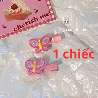 Kẹp Tóc Mái Con Thỏ Con B ướm Đáng Yêu Dành Cho Nữ