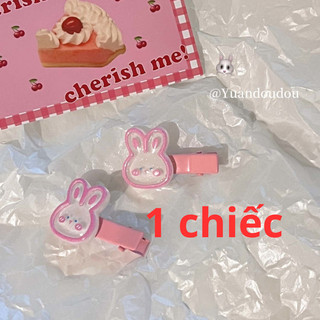 Kẹp Tóc Mái Con Thỏ Con B ướm Đáng Yêu Dành Cho Nữ