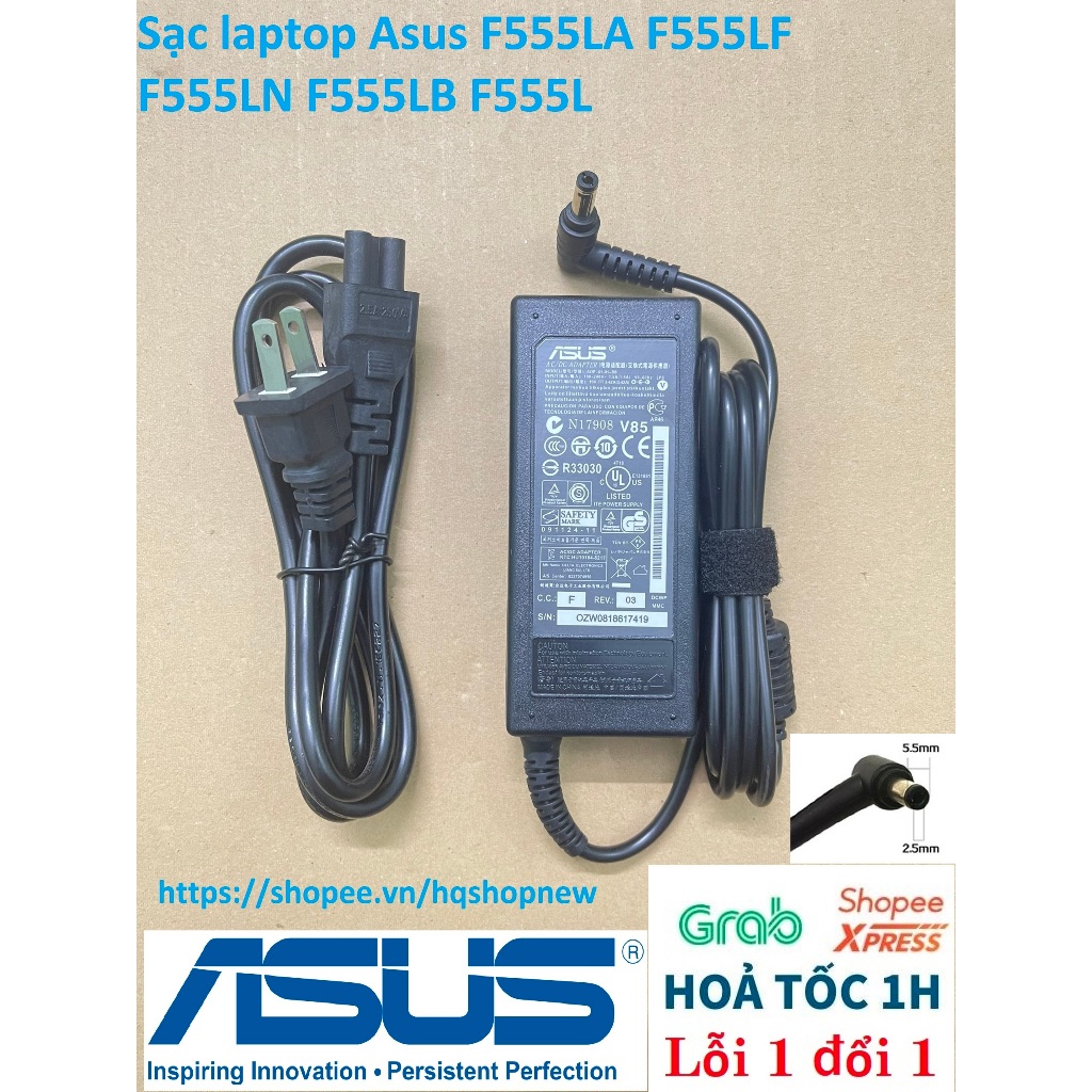 ⚡️ Sạc laptop Asus F555LA F555LF F555LN F555LB F555L