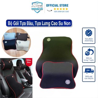 Gối Tựa Đầu, Tựa Lưng Ô Tô Cao Su Non Cao Cấp, Sang Trọng Cho Nội Thất Xe Cao Cấp