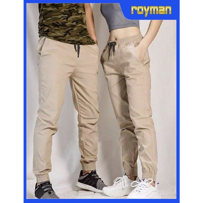 Quần Joger KaKi Nam Nữ Phong Cách Trẻ Trung Cá Tính, Quần Joger Chất Đẹp JO01 - ROYMAN