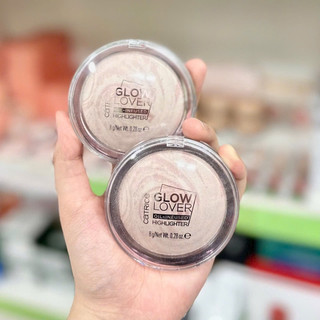 Phấn Bắt Sáng Catrice Glow Lover Oil-Infused #010 Glowing Peony