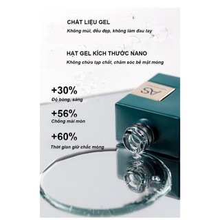 Glue gel (Gel Adhesive) AS (cần hơ đèn) - Gel đính đá, đính móng 15ml