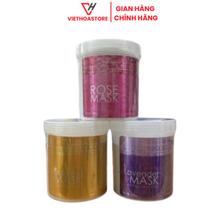 Mặt nạ bột, mặt nạ collagen spa - tmv - hoa hồng - vàng sâm - lavender