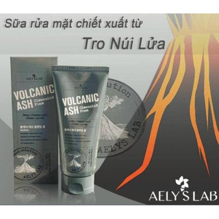 Sữa rửa mặt chiết xuất tro núi lửa Aelyslab