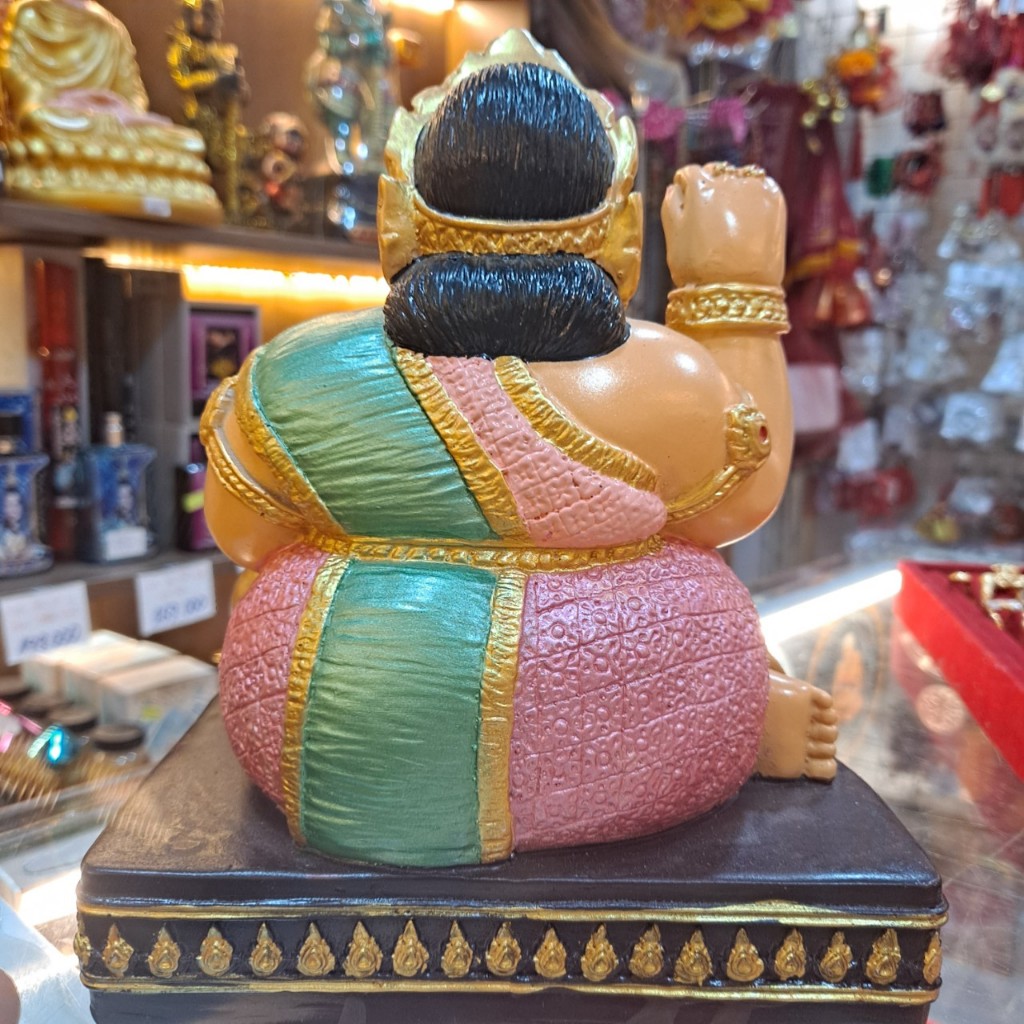 Tượng Mẹ Thái Lan Ôm Hủ Vàng May Mắn Tài Lộc - Cao 20cm Đã Sên