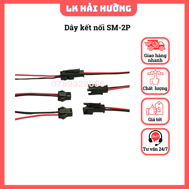 Dây Kết Nối SM-2P, 2.54mm dài 150mm