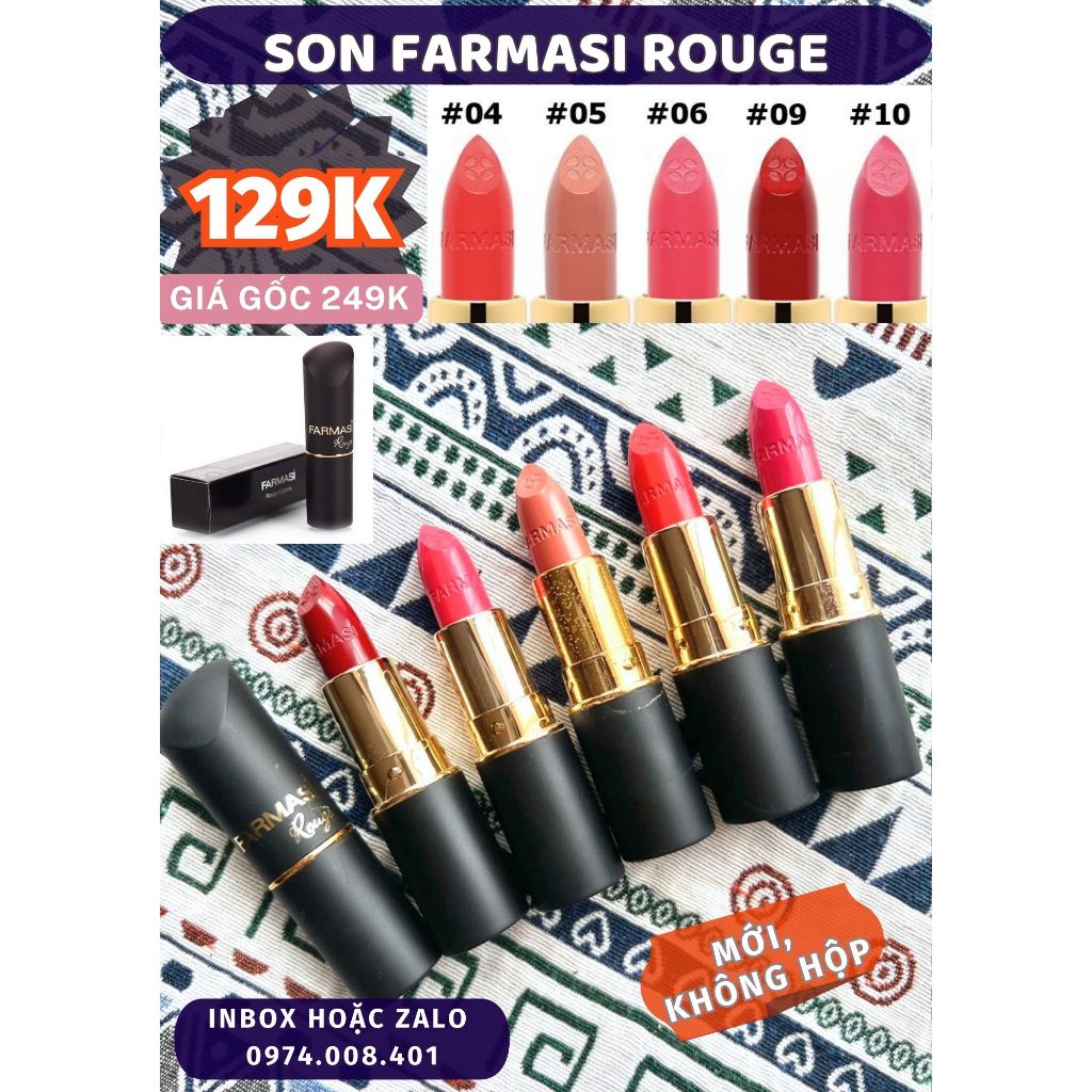 Son môi Farmasi Rouge Thổ Nhĩ Kỳ S25